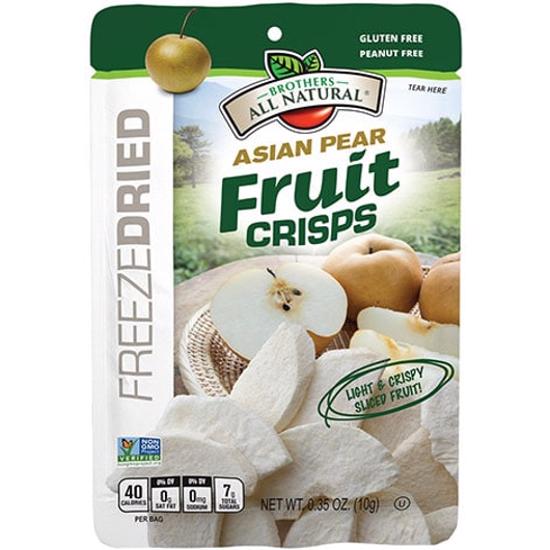 BROTHERS ALL NATURAL: Asian Pear Freeze Dried Fruit Crisps, 1 oz - #tag1# - #tag2#