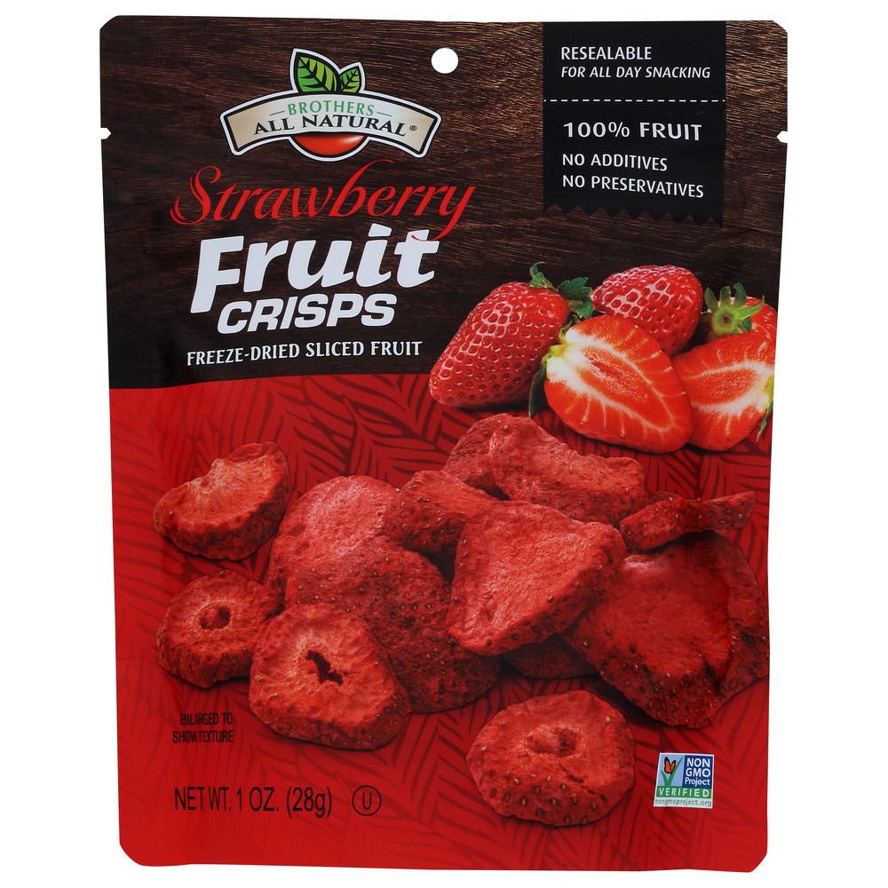 BROTHERS ALL NATURAL: Strawberries Frz Dried, 1 oz - #tag1# - #tag2#