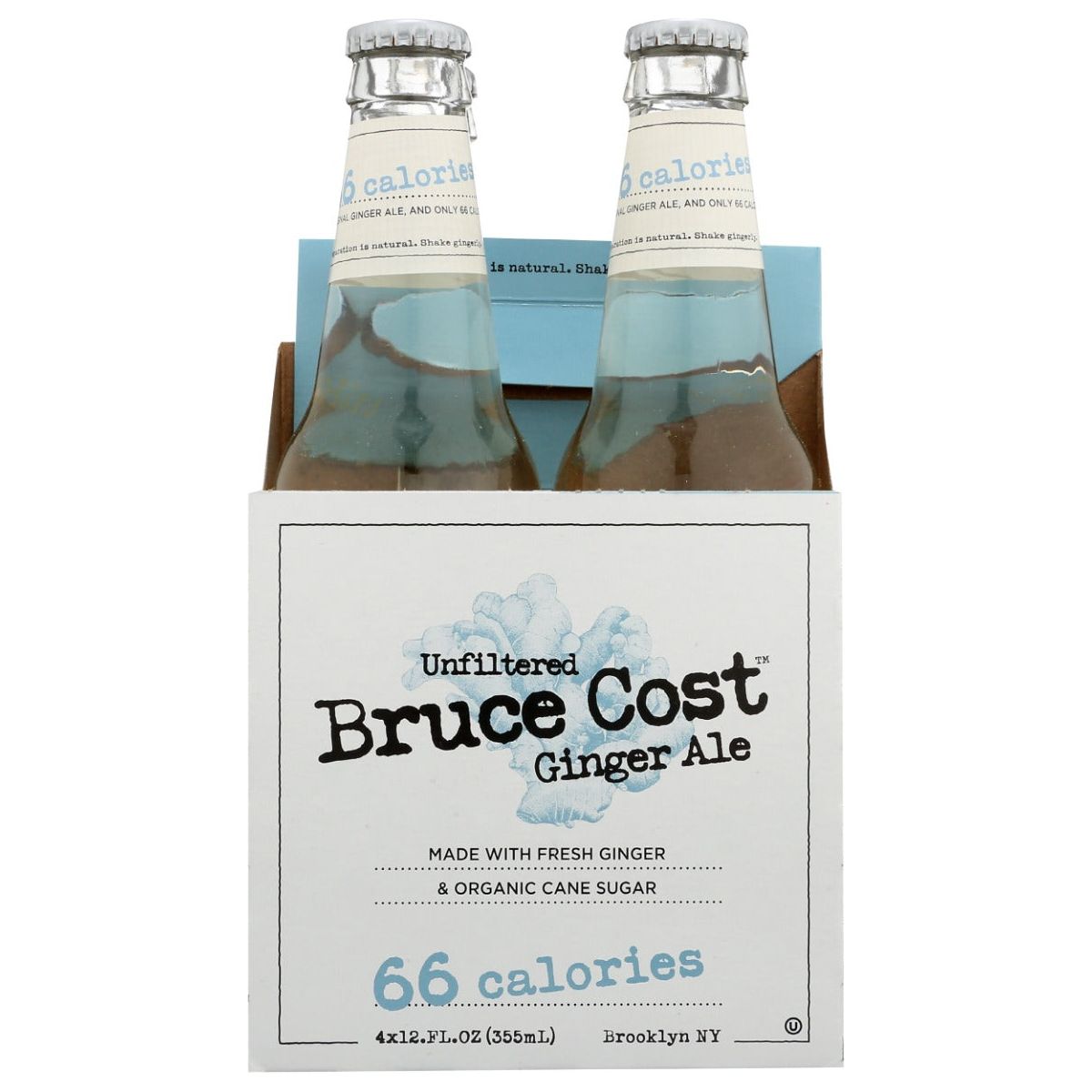 BRUCE COST GINGER ALE: 66 Calories 4Pk, 48 fo - #tag1# - #tag2#