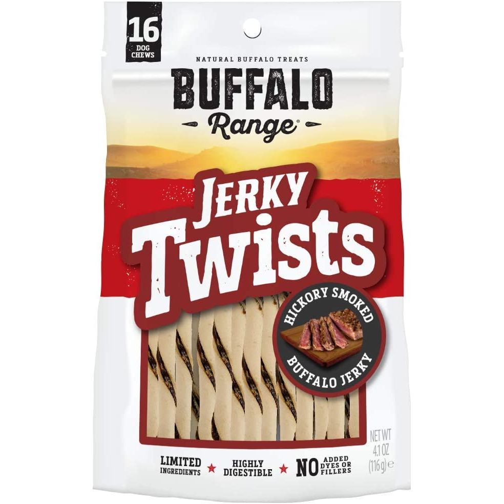 BUFFALO RANGE: Jerky Twist Smoked 16Pc, 4.1 oz - #tag1# - #tag2#