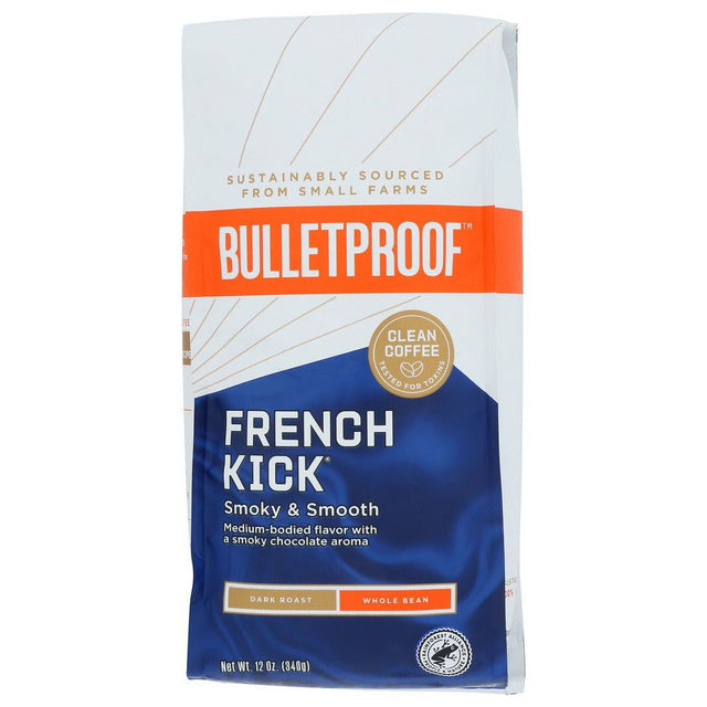 BULLETPROOF: Coffee French Kick Whole Bean, 12 oz - #tag1# - #tag2#