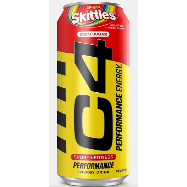 C4: Drink Energy Skittles, 16 OZ - #tag1# - #tag2#