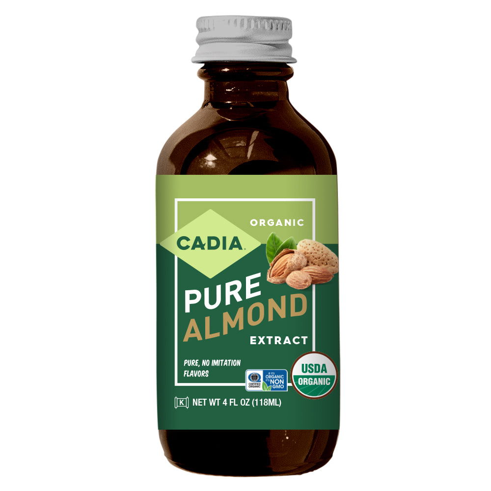 CADIA: Organic Pure Almond Extract, 4 fo - #tag1# - #tag2#