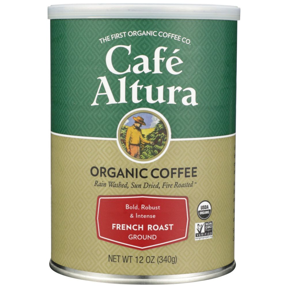 CAFE ALTURA: Organic Coffee French Roast, 12 oz - #tag1# - #tag2#