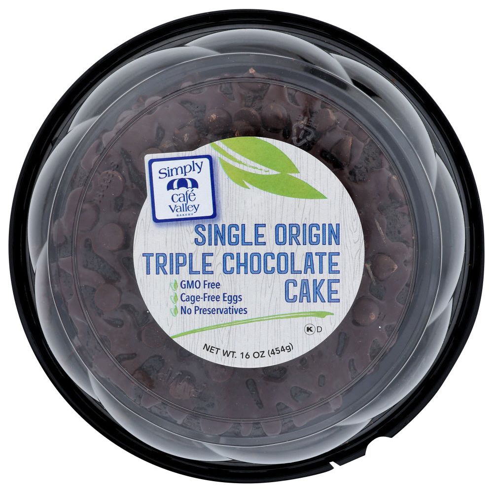 CAFE VALLEY: Cake Triple Chocolate, 16 oz - #tag1# - #tag2#