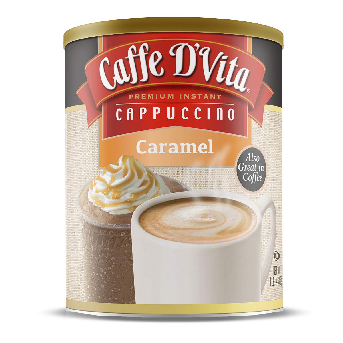 CAFFE D VITA: Cappuccino Crml, 16 oz - #tag1# - #tag2#