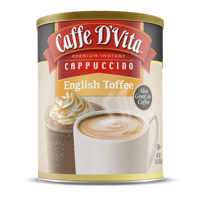CAFFE D VITA: Cappuccino Engl Toffee, 16 oz - #tag1# - #tag2#