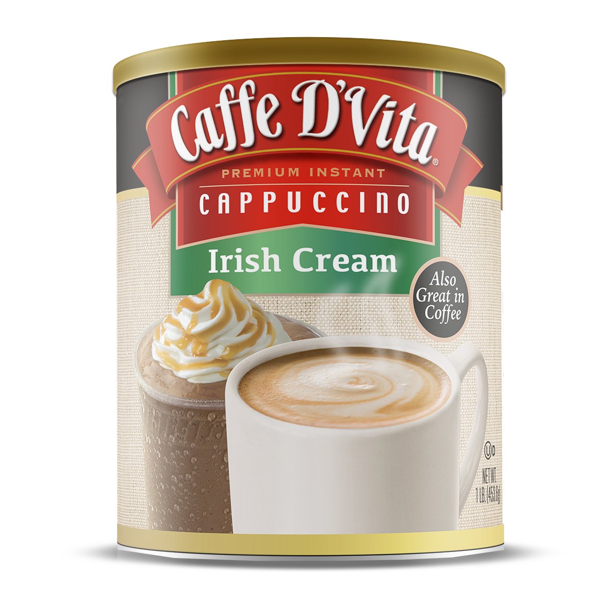 CAFFE D VITA: Cappuccino Irish Cream, 16 oz - #tag1# - #tag2#