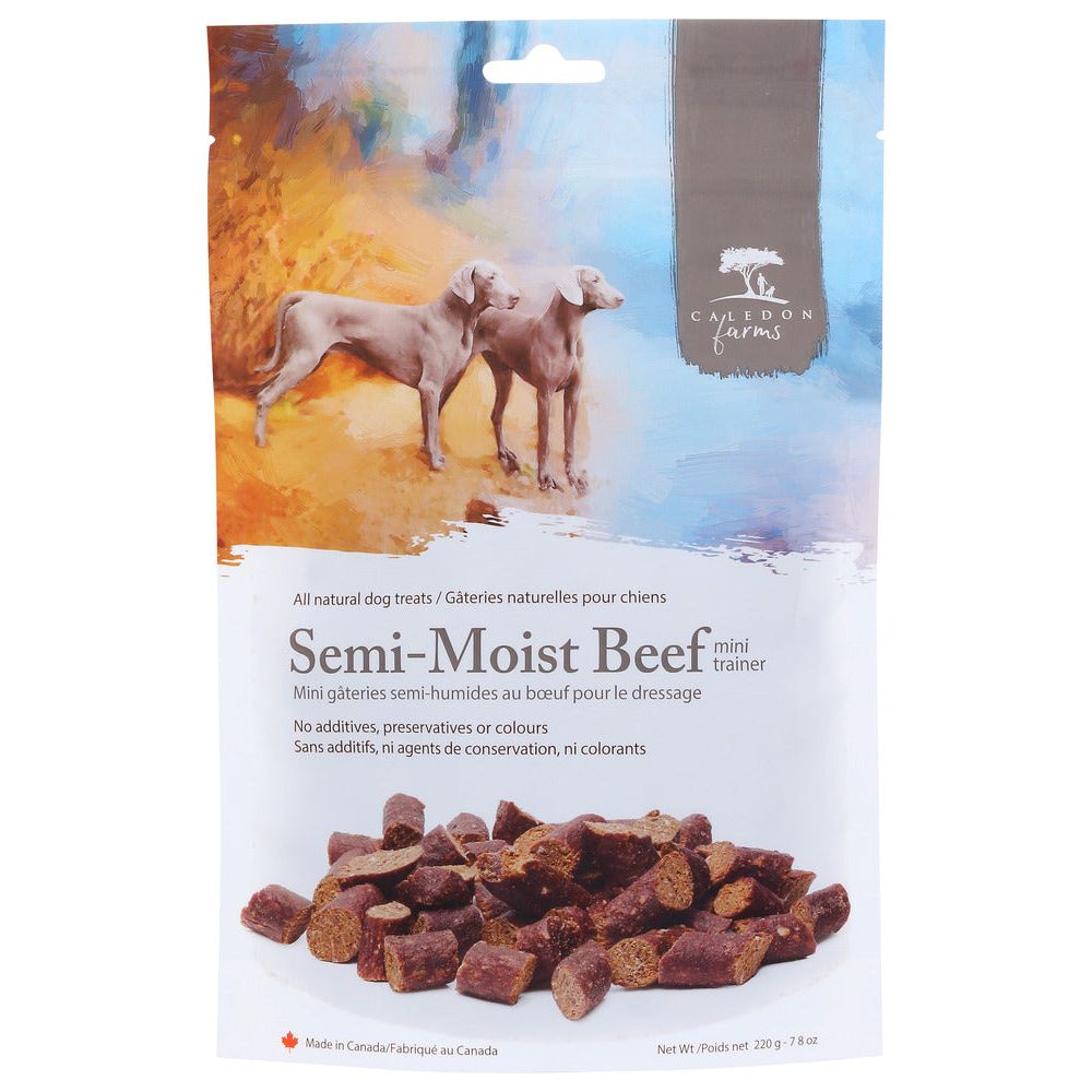 CALEDON FARMS: Mini Trainers Semi Moist Beef, 7.8 oz - #tag1# - #tag2#
