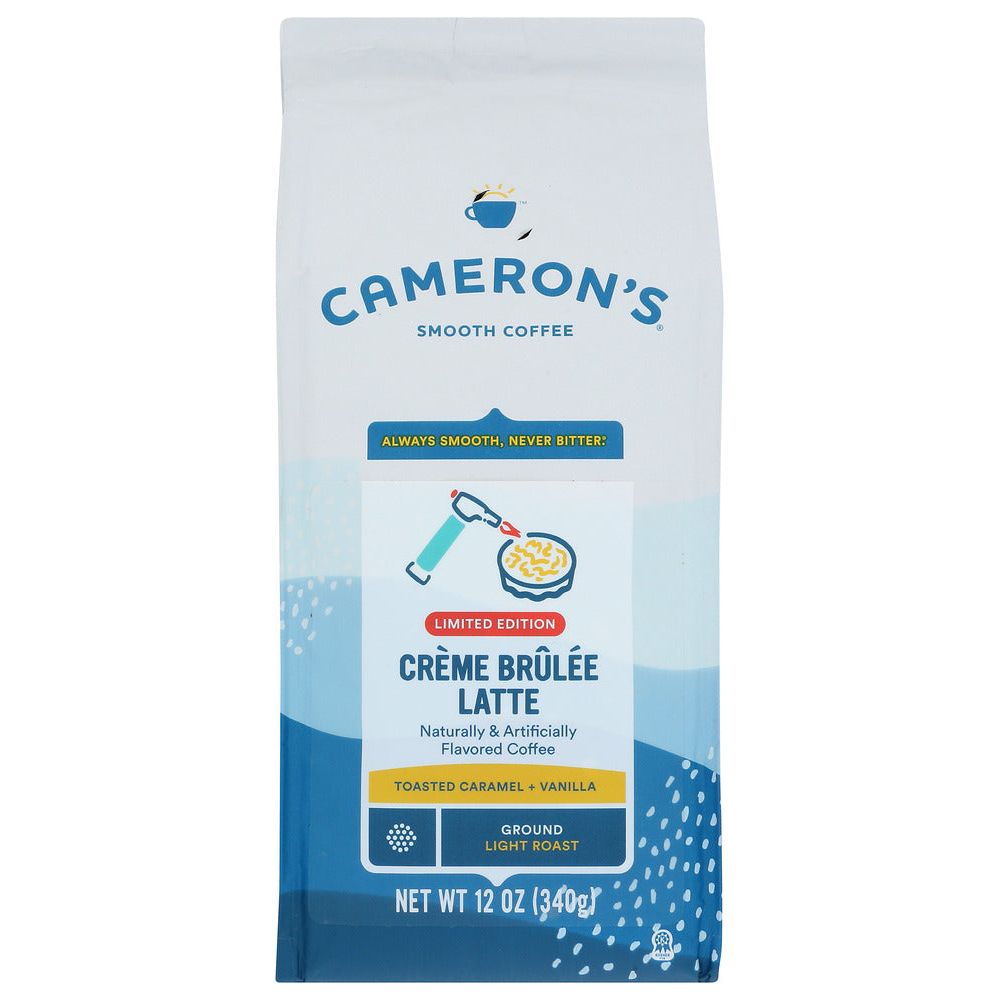 CAMERONS COFFEE: Creme Brulee Late Ground Light Roast Coffee, 12 oz - #tag1# - #tag2#
