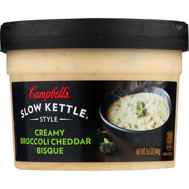CAMPBELLS: Creamy Broccoli Cheddar Bisque, 15.5 oz - #tag1# - #tag2#