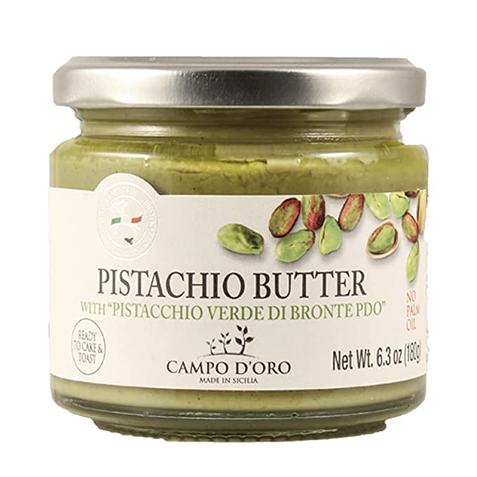CAMPO DORO: Pistachio Butter With Sicilian Pistachio, 6.3 oz - #tag1# - #tag2#