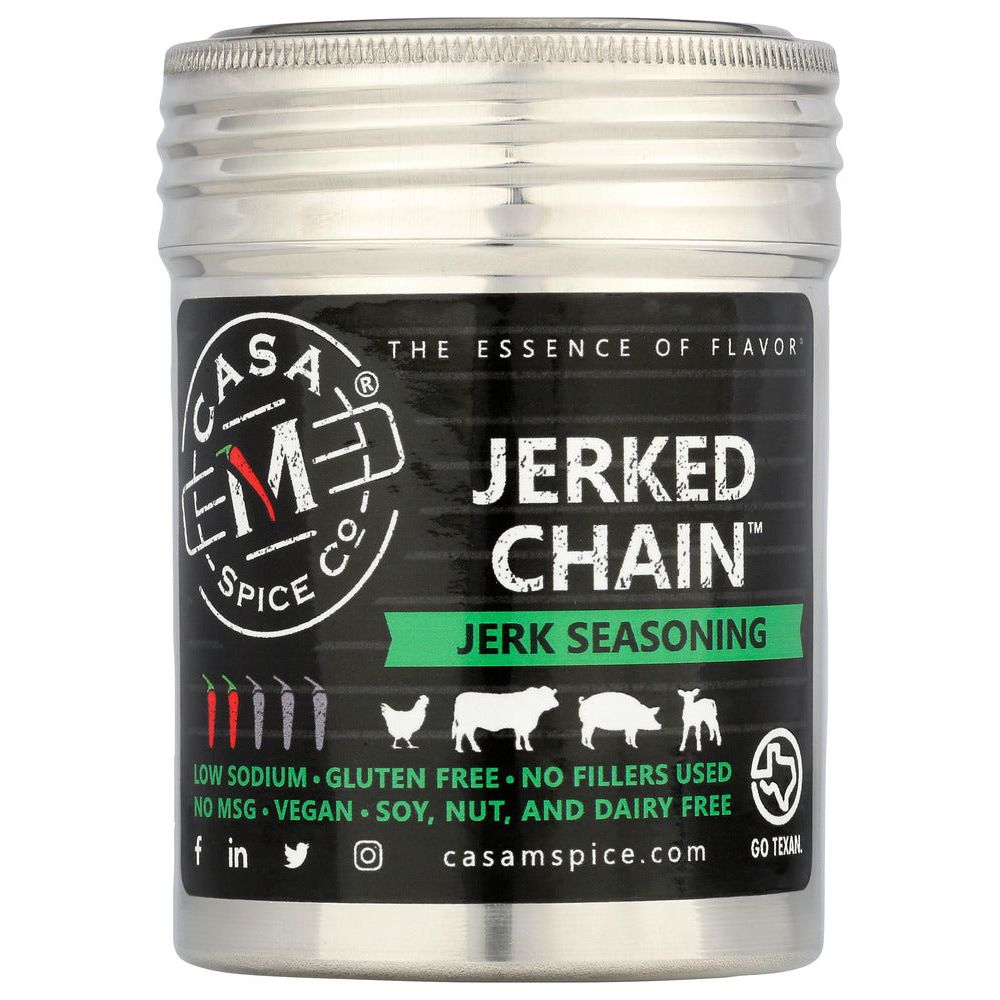 CASA M SPICE: Seasoning Shaker Jerk, 5.25 OZ - #tag1# - #tag2#