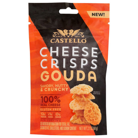 CASTELLO: Crisps Cheese Gouda, 2.1 OZ - #tag1# - #tag2#