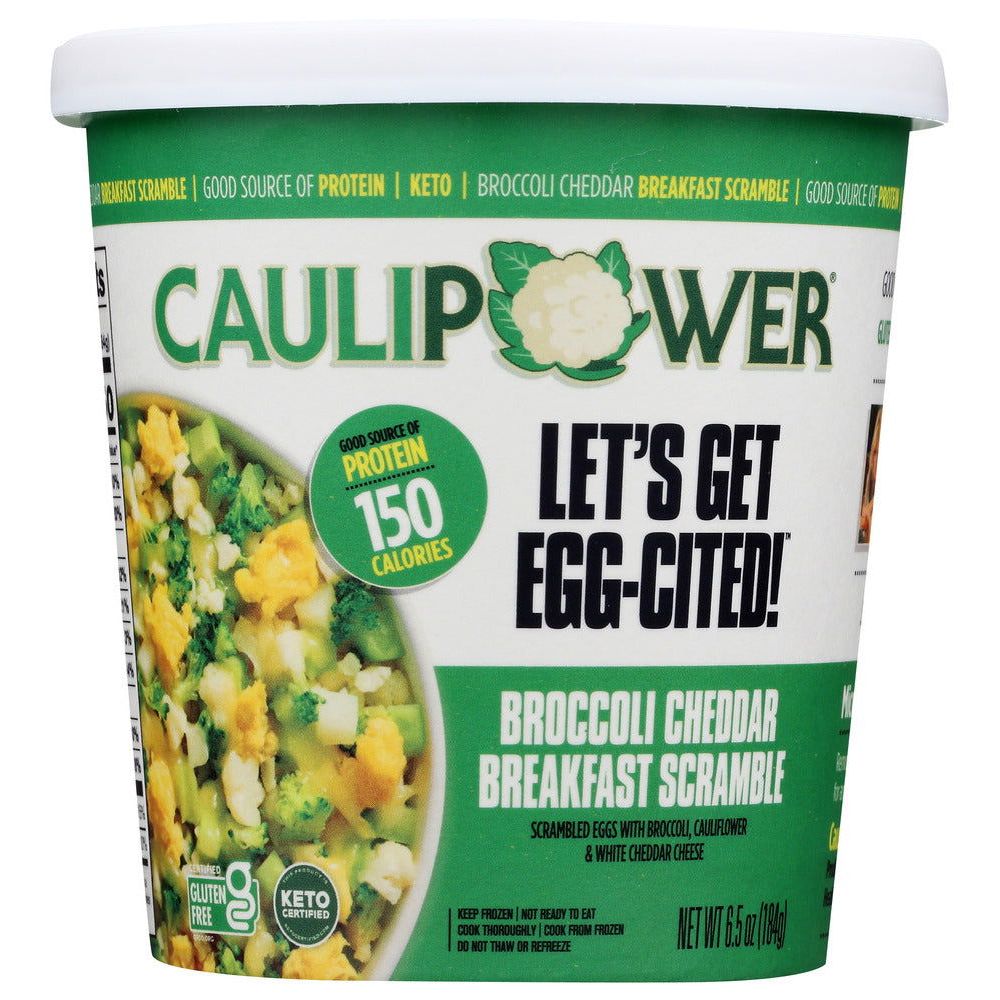 CAULIPOWER: Broccoli Cheddar Breakfast Scramble, 6.5 oz - #tag1# - #tag2#