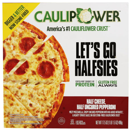 CAULIPOWER: Pizza Half Chz Pepperoni, 17.5 oz - #tag1# - #tag2#