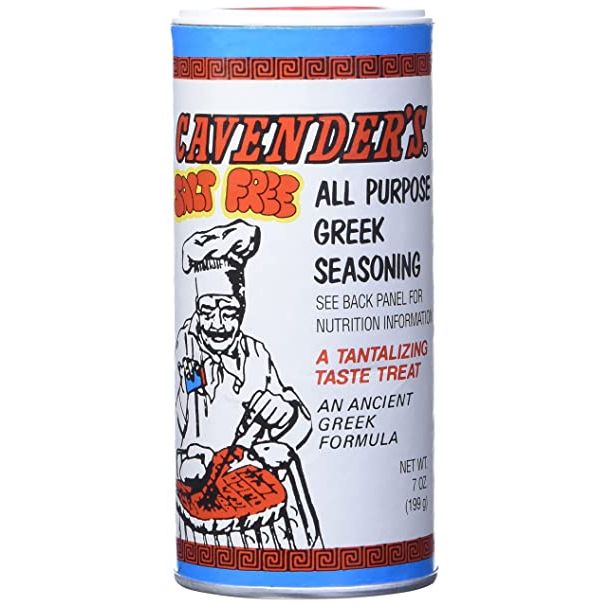 CAVENDERS: Ssnng Greek Salt Free, 7 oz - #tag1# - #tag2#