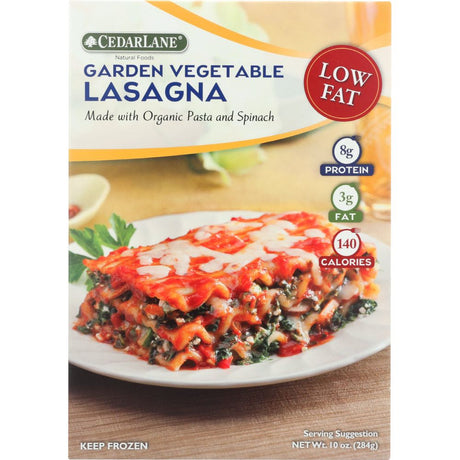 CEDARLANE: Low Fat Garden Vegetable Lasagna, 10 oz - #tag1# - #tag2#