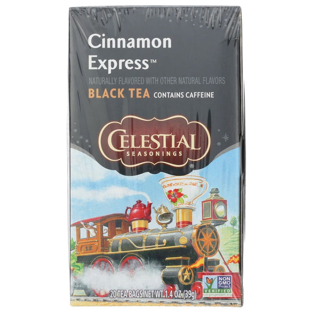 CELESTIAL SEASONINGS: Tea Black Cnmn Express, 20 bg - #tag1# - #tag2#