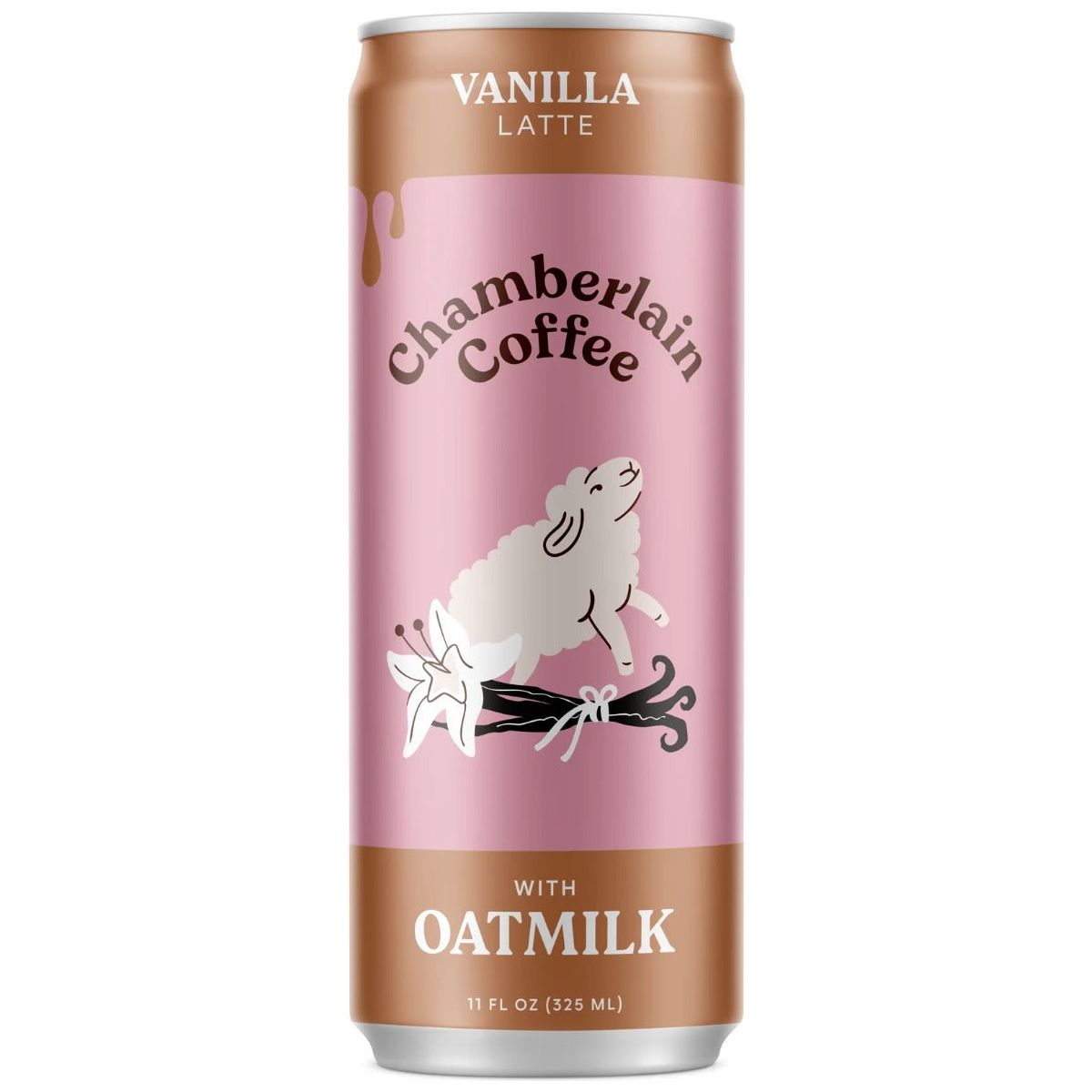 CHAMBERLAIN COFFEE: Vanilla Coffee Latte with Oatmilk, 11 fo - #tag1# - #tag2#