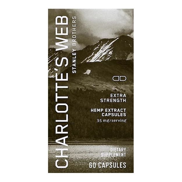 CHARLOTTES WEB: Extra Strength Hemp Extract Capsule 35mg, 60 pc - #tag1# - #tag2#