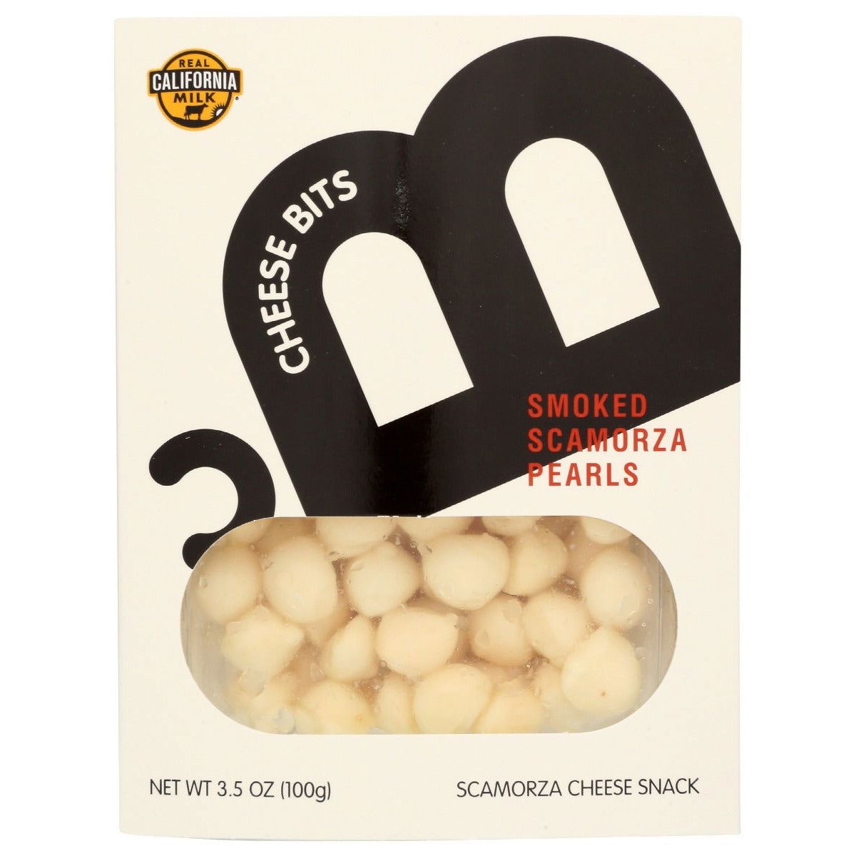 CHEESE BITS: Smoked Scamorza Pearls, 3.5 oz - #tag1# - #tag2#