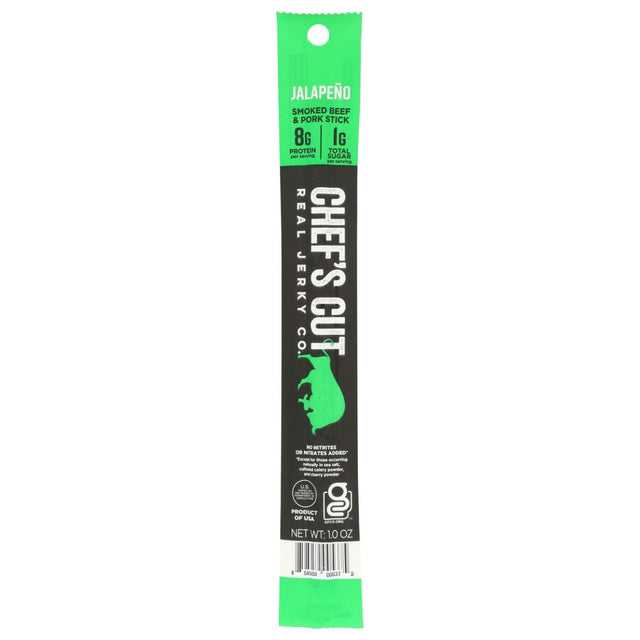 CHEFS CUT: Beef and Pork Jalapeno Meat Snack Stick, 1 oz - #tag1# - #tag2#