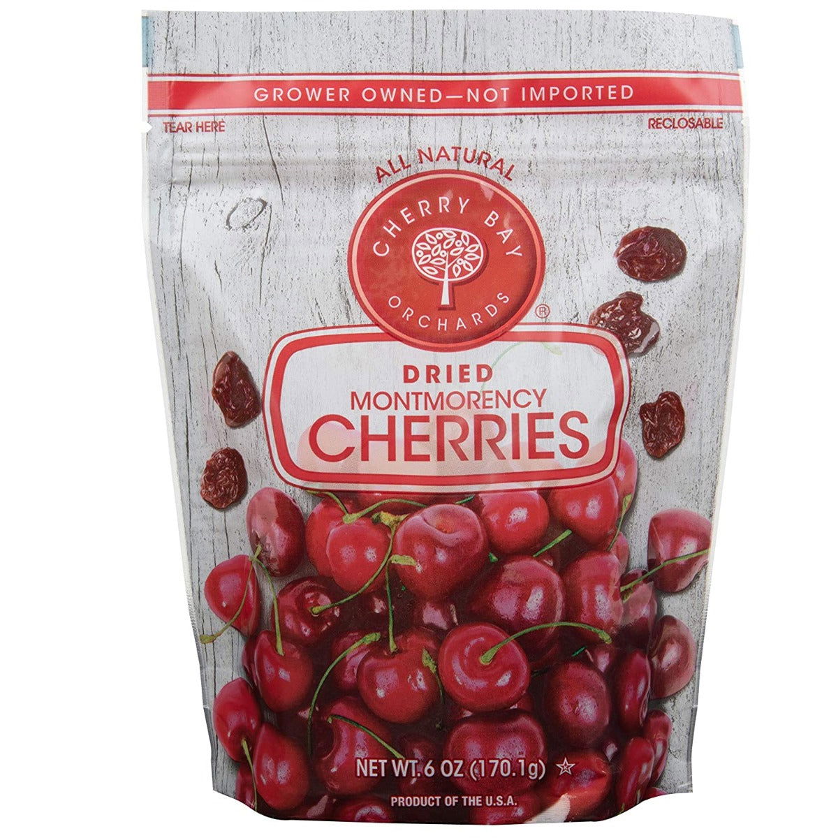 CHERRY BAY ORCHARDS: Dried Montmorency Cherries, 6 oz - #tag1# - #tag2#