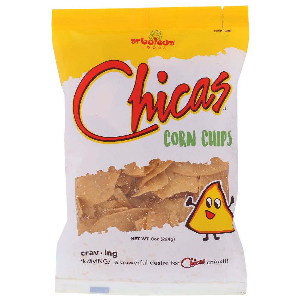 CHICAS: Original Corn Tortilla Chips, 8 oz - #tag1# - #tag2#