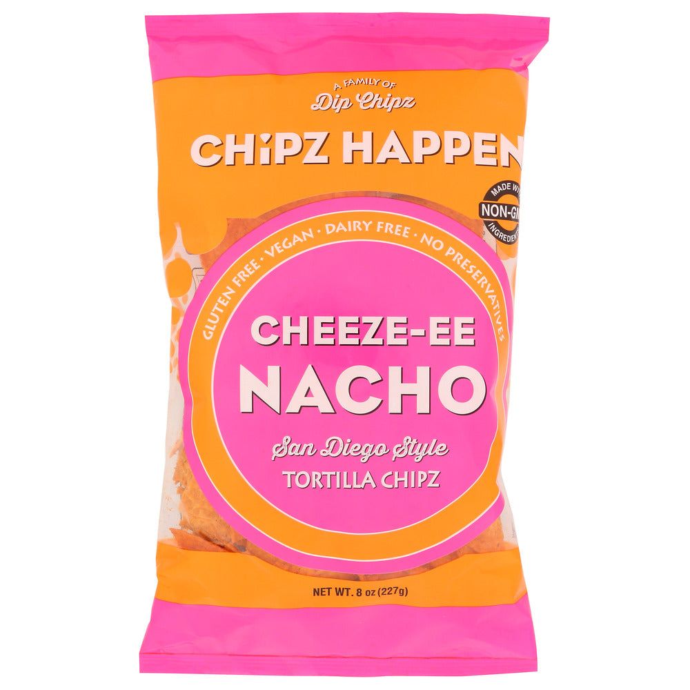CHIPZ HAPPEN: Cheezeee Nacho Tortilla Chipz, 8 oz - #tag1# - #tag2#