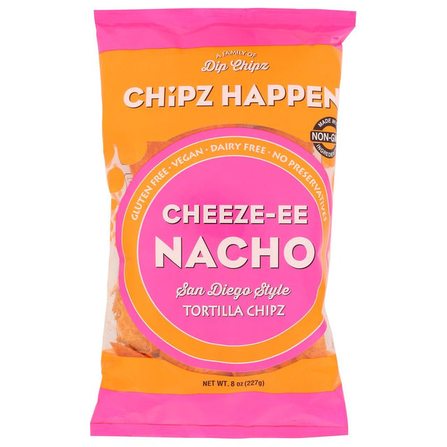 CHIPZ HAPPEN: Cheezeee Nacho Tortilla Chipz, 8 oz - #tag1# - #tag2#