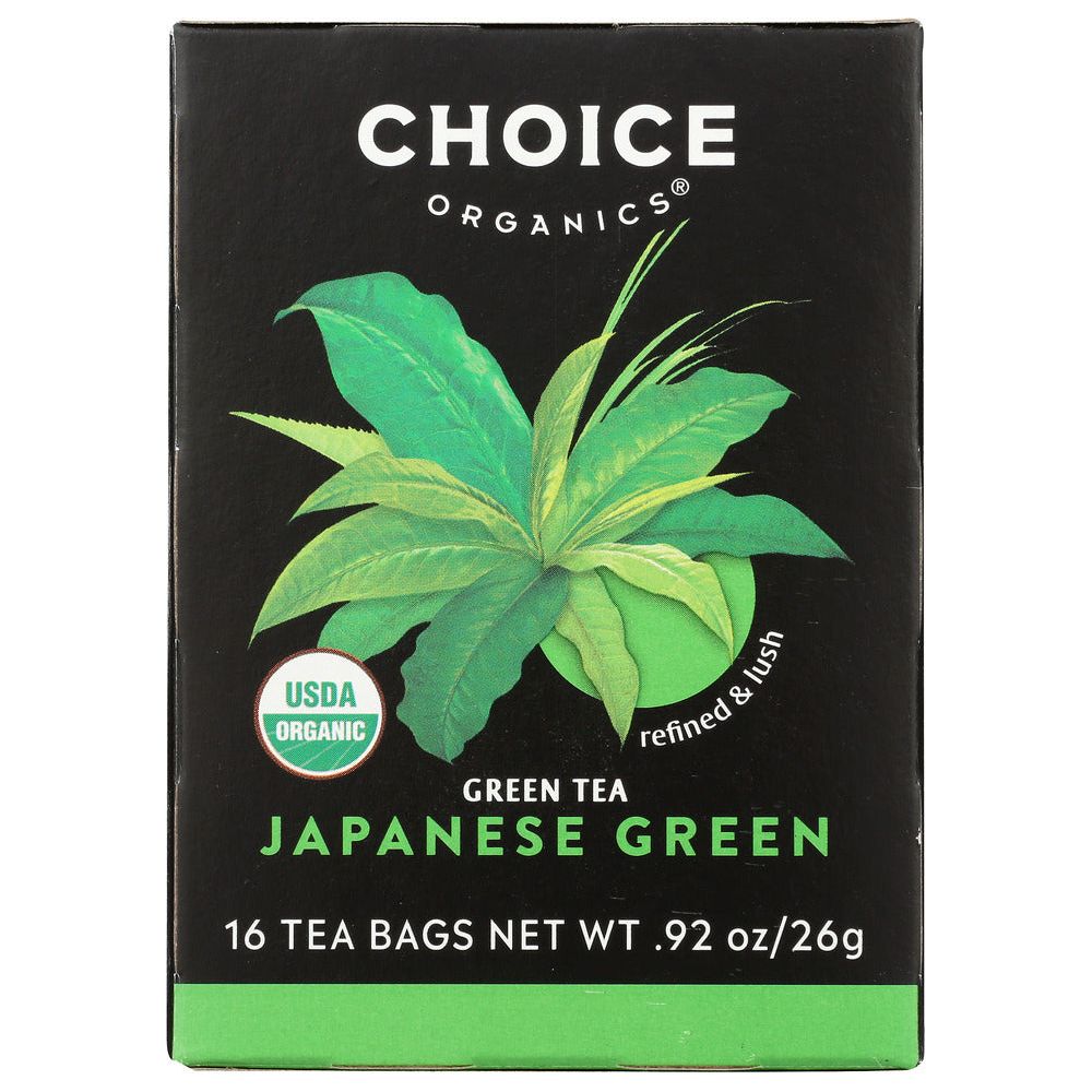 CHOICE ORGANIC TEAS: Premium Japanese Green Tea 16 Tea Bags, 1.1 oz - #tag1# - #tag2#