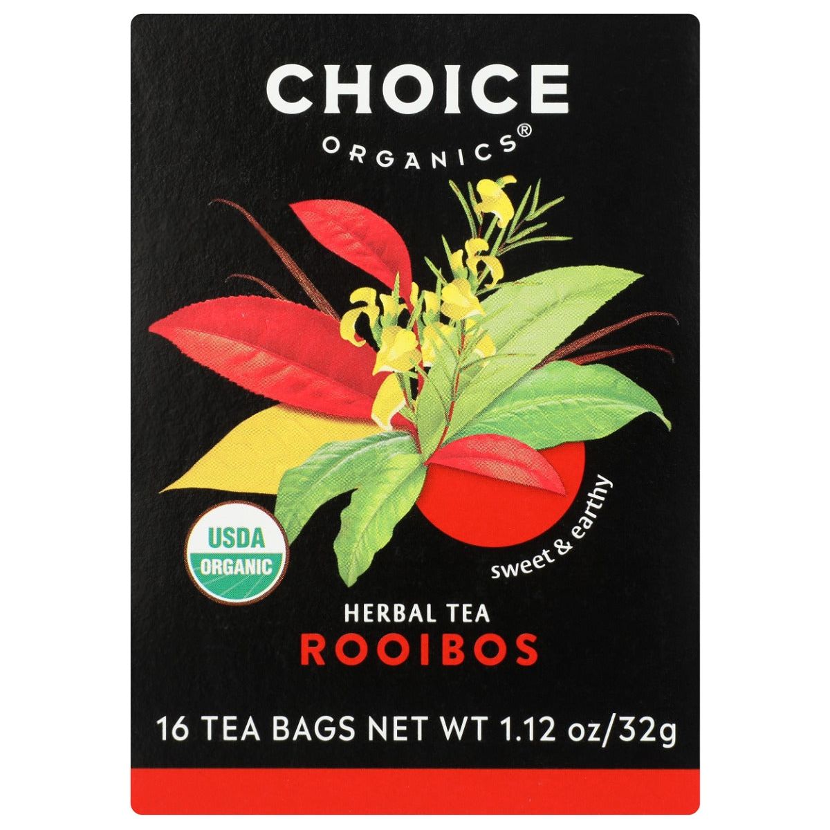 CHOICE TEA: Organic Rooibos Tea, 16 bg - #tag1# - #tag2#