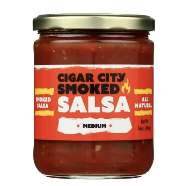 CIGAR CITY: Salsa Medium, 16 oz - #tag1# - #tag2#