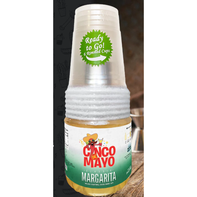 CINCO DE MAYO: Margarita Salted Cup Trd, 32 OZ - #tag1# - #tag2#
