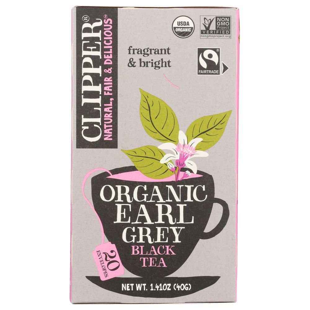 CLIPPER: Organic Earl Grey Black Tea, 1.41 oz - #tag1# - #tag2#
