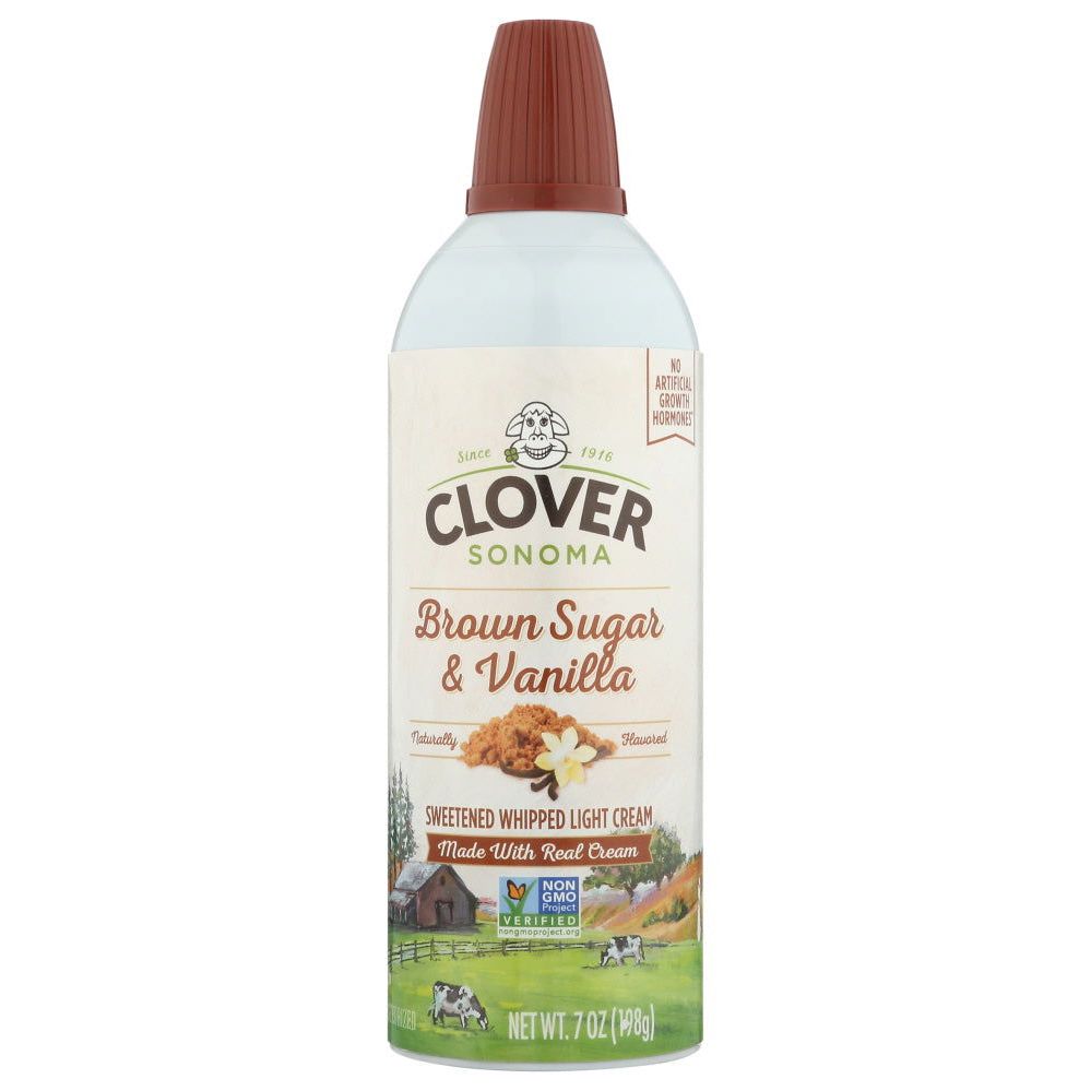 CLOVER SONOMA: Brown Sugar Vanilla Whipped Cream, 7 oz - #tag1# - #tag2#