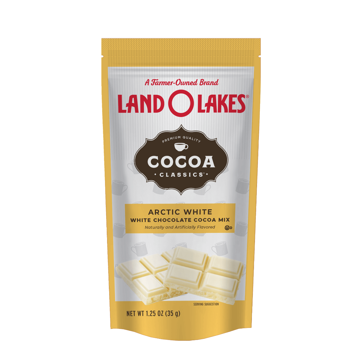 COCOA CLASSICS: Arctic White Chocolate Cocoa Mix, 1.25 oz - #tag1# - #tag2#
