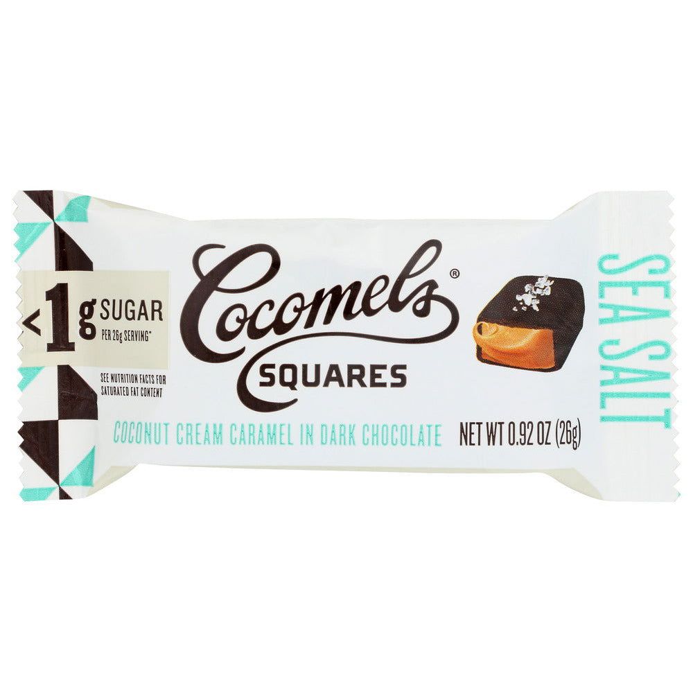 COCOMELS: Sea Salt Squares, 0.92 oz - #tag1# - #tag2#