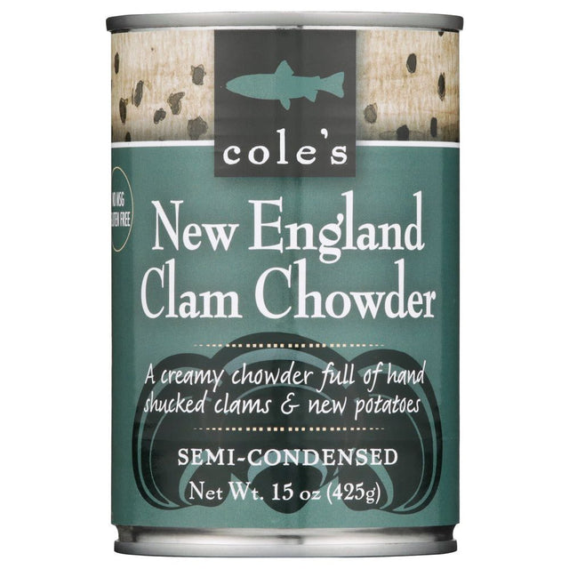 COLES: New England Clam Chowder Soup, 15 oz - #tag1# - #tag2#