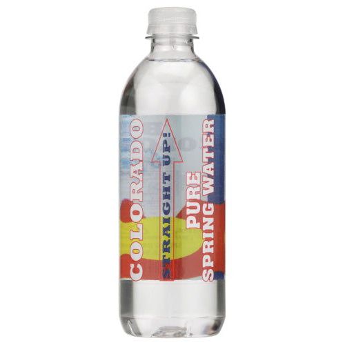 COLORADO STRAIGHT UP: Pure Spring Water, 16.9 fo - #tag1# - #tag2#