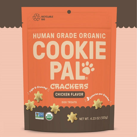 COOKIE PAL: Cracker Chicken Flavor Org, 4 oz - #tag1# - #tag2#