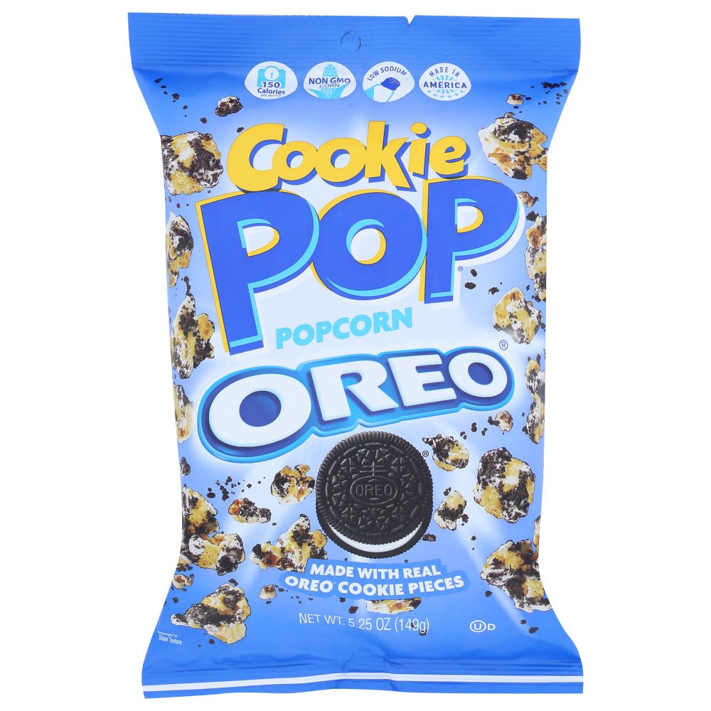 COOKIE POP POPCORN: Oreo Cookie Pop Popcorn, 5.25 oz - #tag1# - #tag2#