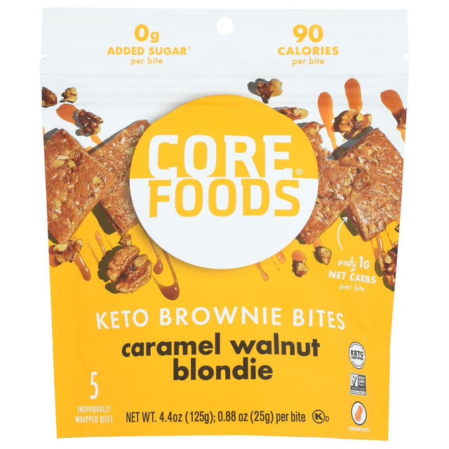 CORE FOODS: Bites Brwni Car Wal Blnd, 4.4 oz - #tag1# - #tag2#