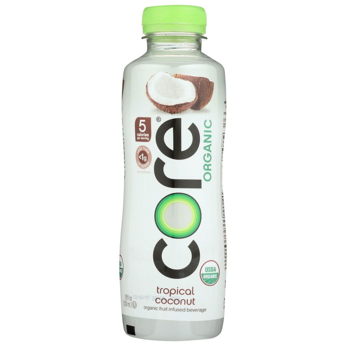 CORE ORGANIC: Tropical Coconut Fruit Infused Drink, 18 fo - #tag1# - #tag2#