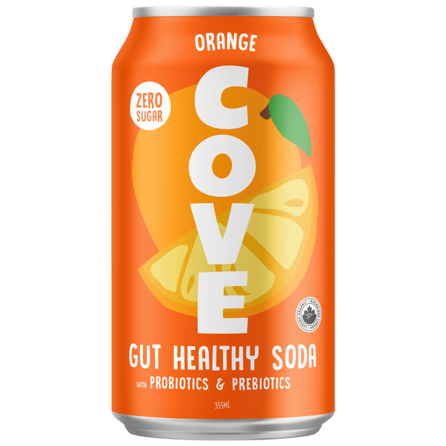 COVE: Soda Gut Healthy Orange, 12 fo - #tag1# - #tag2#