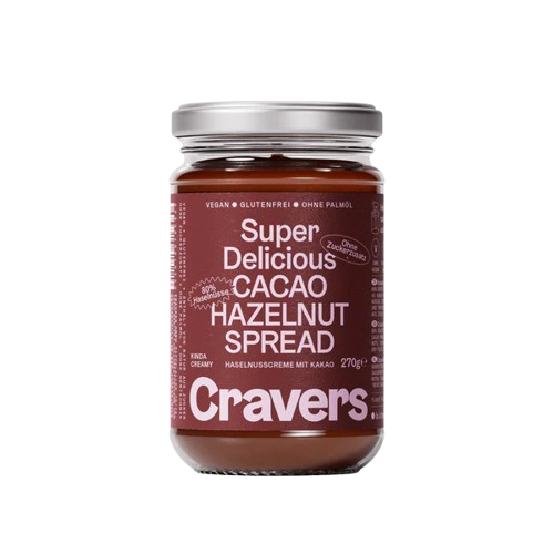 CRAVERS: Cacao Hazelnut Spread, 12 oz - #tag1# - #tag2#
