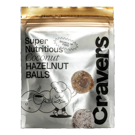 CRAVERS: Coconut Hazelnut Balls, 2.12 oz - #tag1# - #tag2#