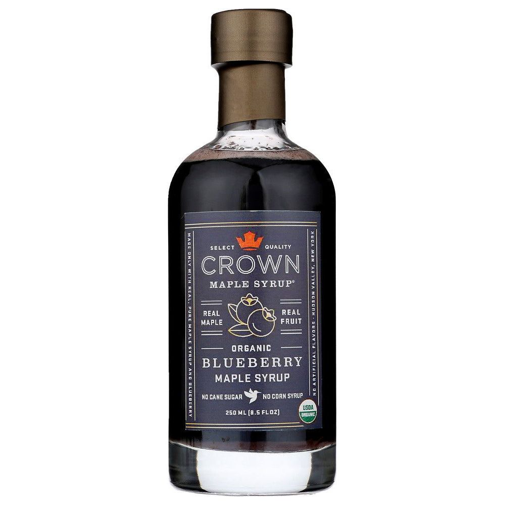 CROWN MAPLE: Organic Blueberry Maple Syrup, 8.5 fo - #tag1# - #tag2#