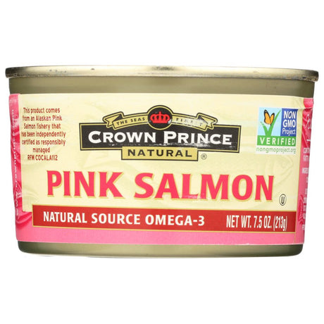 CROWN PRINCE: Natural Alaskan Pink Salmon, 7.5 oz - #tag1# - #tag2#